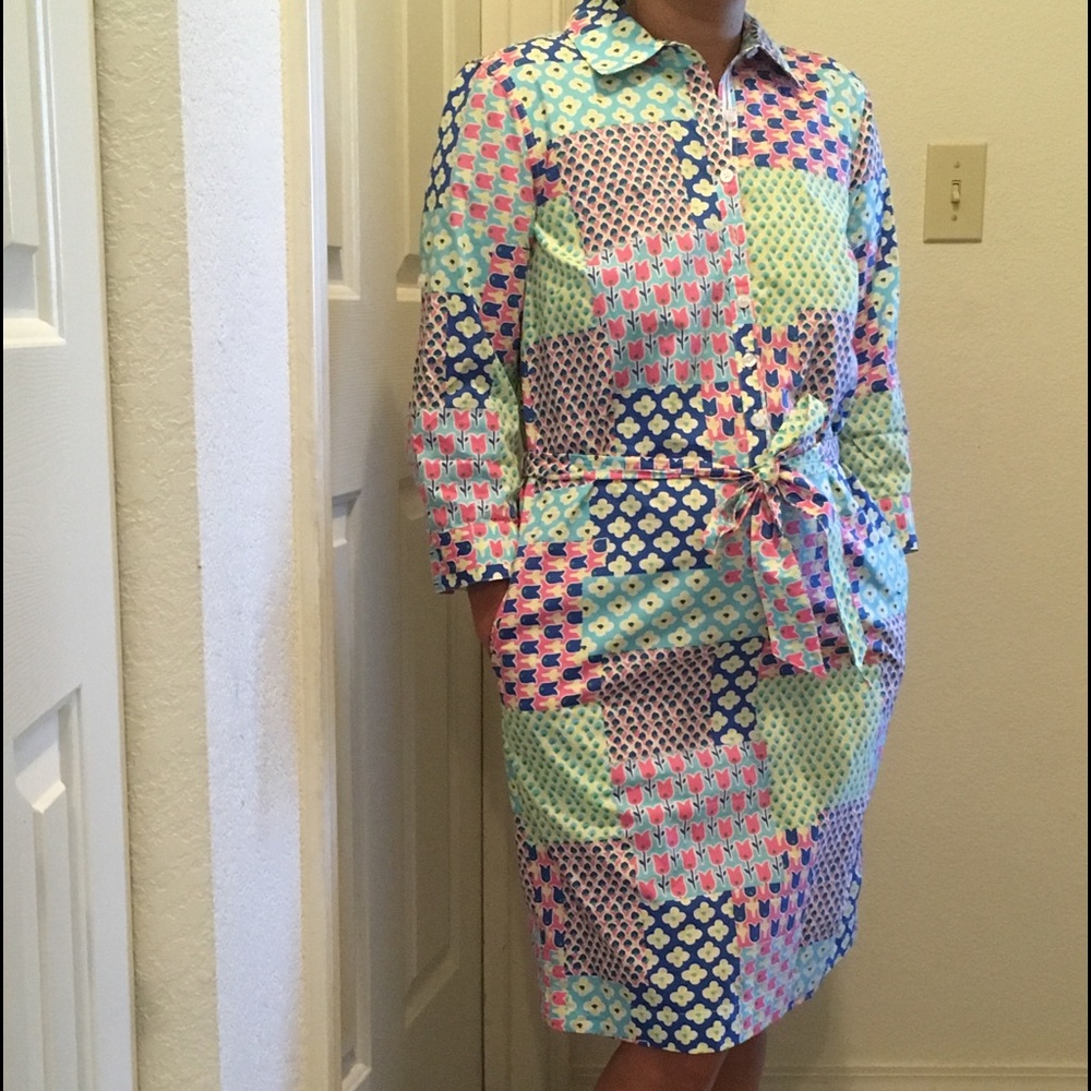 Talbots floral Spring long sleeve